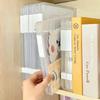 New Transparent A4 File Document Case Organizer Storage Box File Contract Classification Bills Sorting Office Supplies