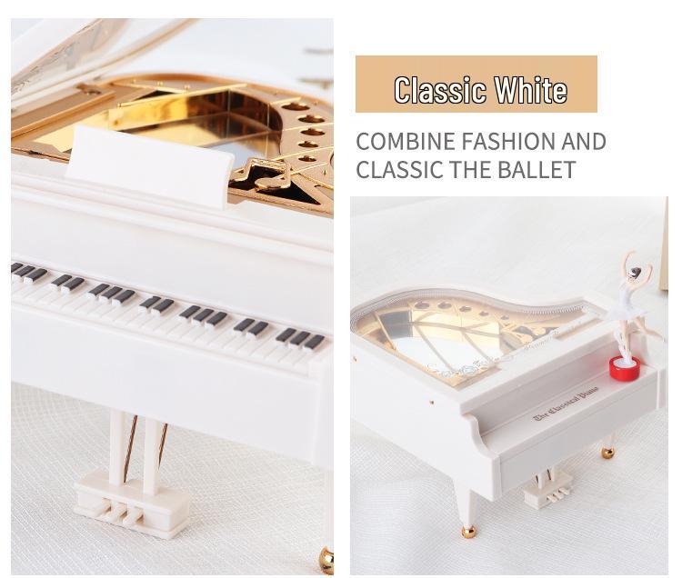 Ballet Girl Rotating Music Box - Perfect Creative Birthday Gift for Girls