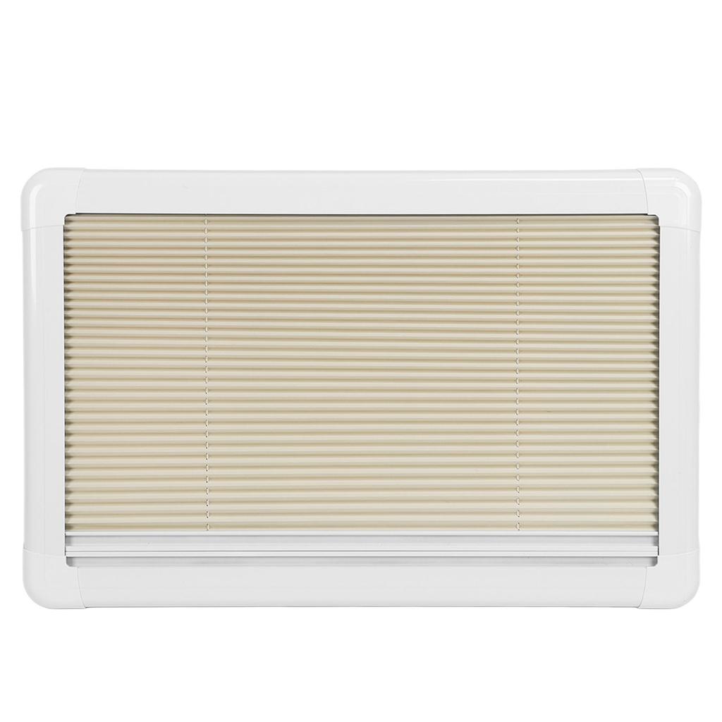 RV Window Rounded Slid Windows 800x500mmm UV Resistant Tempered Glass with Insect Nets for Caravan Camper Trailer