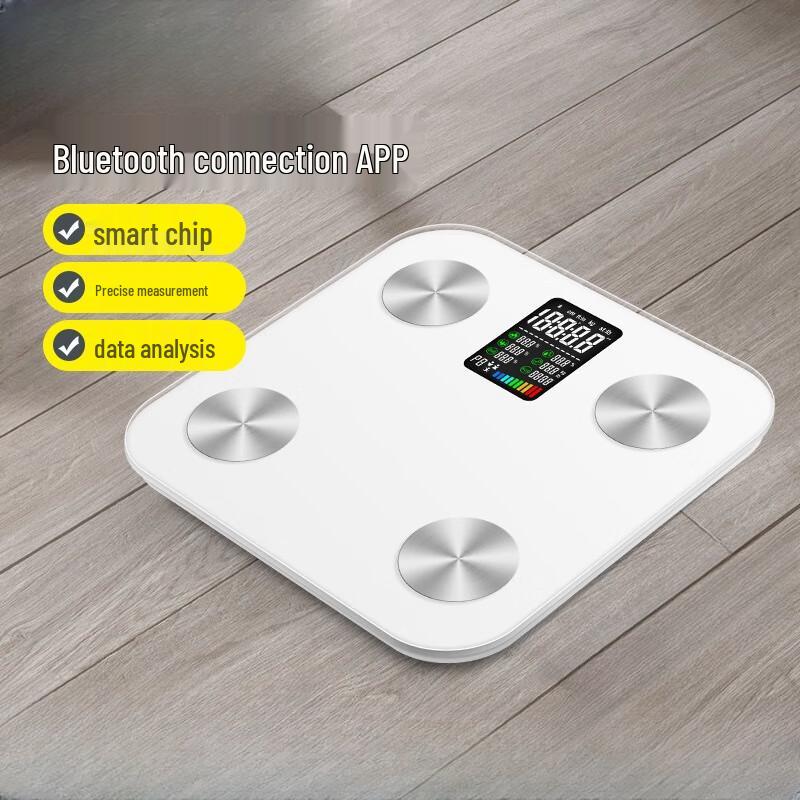 Jianjunshuo VA Color Screen Smart Body Fat Scale