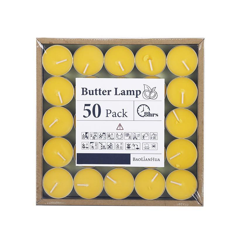 Smokeless Odorless White Tea Light Candles for Heating, Scented Candle Wax for Sealing, and Warming Tea.