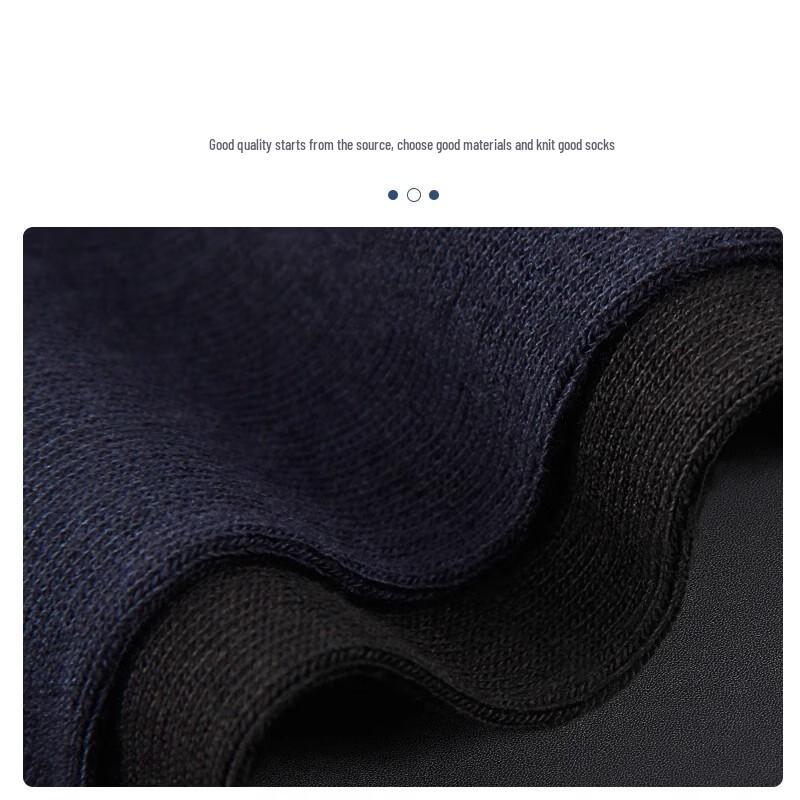 LangSha Men's Antibacterial Business Mid-Calf Socks - 5 Pairs Mixed Colors