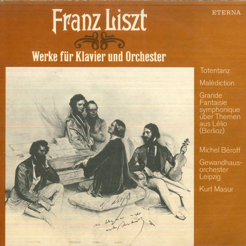 

LP Record MICHEL BEROFF, KURT MASUR, GEWANDHA - Franz Liszt Werke Fur Klavier Und O 827429 ETERNA 1981 Germany Classical Used