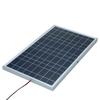 Monocrystalline 10W Framed Solar Panel Set with 3m Wire & 12V/18V Controller
