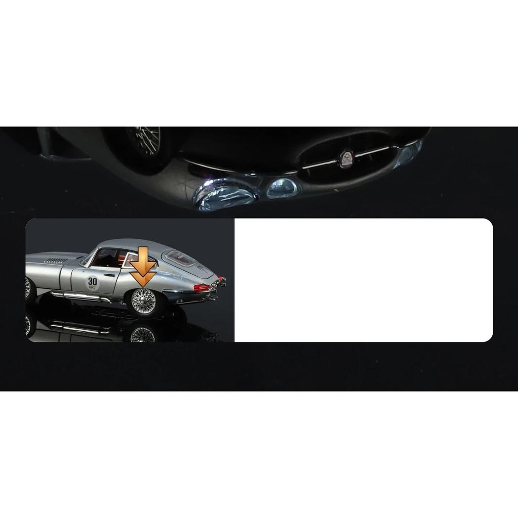 1/24 Jaguar E-Type High Simulation Diecast Alloy Model Car Perfect Children's Toy Birthday Gift & Home Decor for Living Room Toy