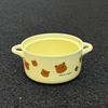 ZISIZ Little Bear Ceramic Instant Noodle Bowl (2-Pack)