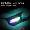 Electronic Fishing Bite Alarm Buzzer Light Adjustable Strap 80dB Night Fishing Rod