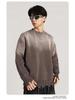 BE Men's American Retro Gradient Knit Sweater - Autumn/Winter Collection
