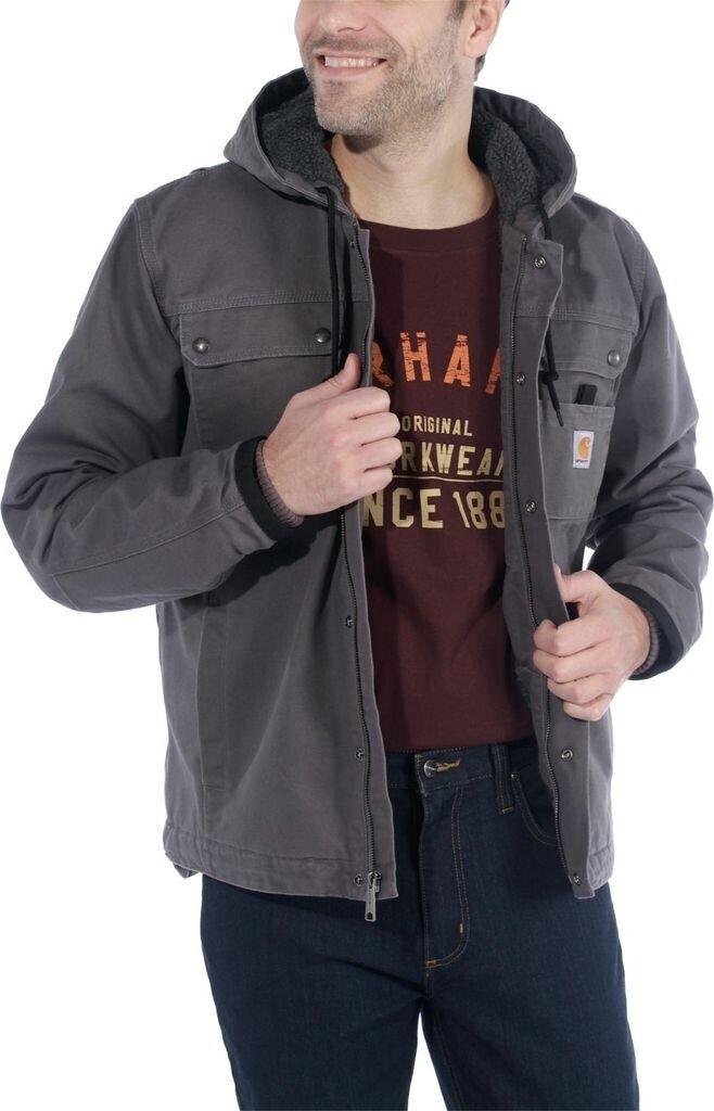 Демисезонная куртка Carhartt Washed Duck Bertlett Jacket gravel