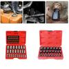 25Pcs Multi-Spline Bolt Extractor Set Easy Out Screw Remover Set  Bolt Removal Tool