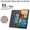 For Xiaomi Redmi Note 14 4G (163.25mm) Wallet Case RFID Blocking PU Leather Phone Cover