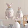 Ruhan Cartoon Rabbit Porcelain Bowl