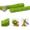 8 Miniature Shrub Strips, Static Shrub Plants Model + 1 Road Tape (5*60cm), Static Landscape Model, Artificial Plants, Building Model, Miniature Garde