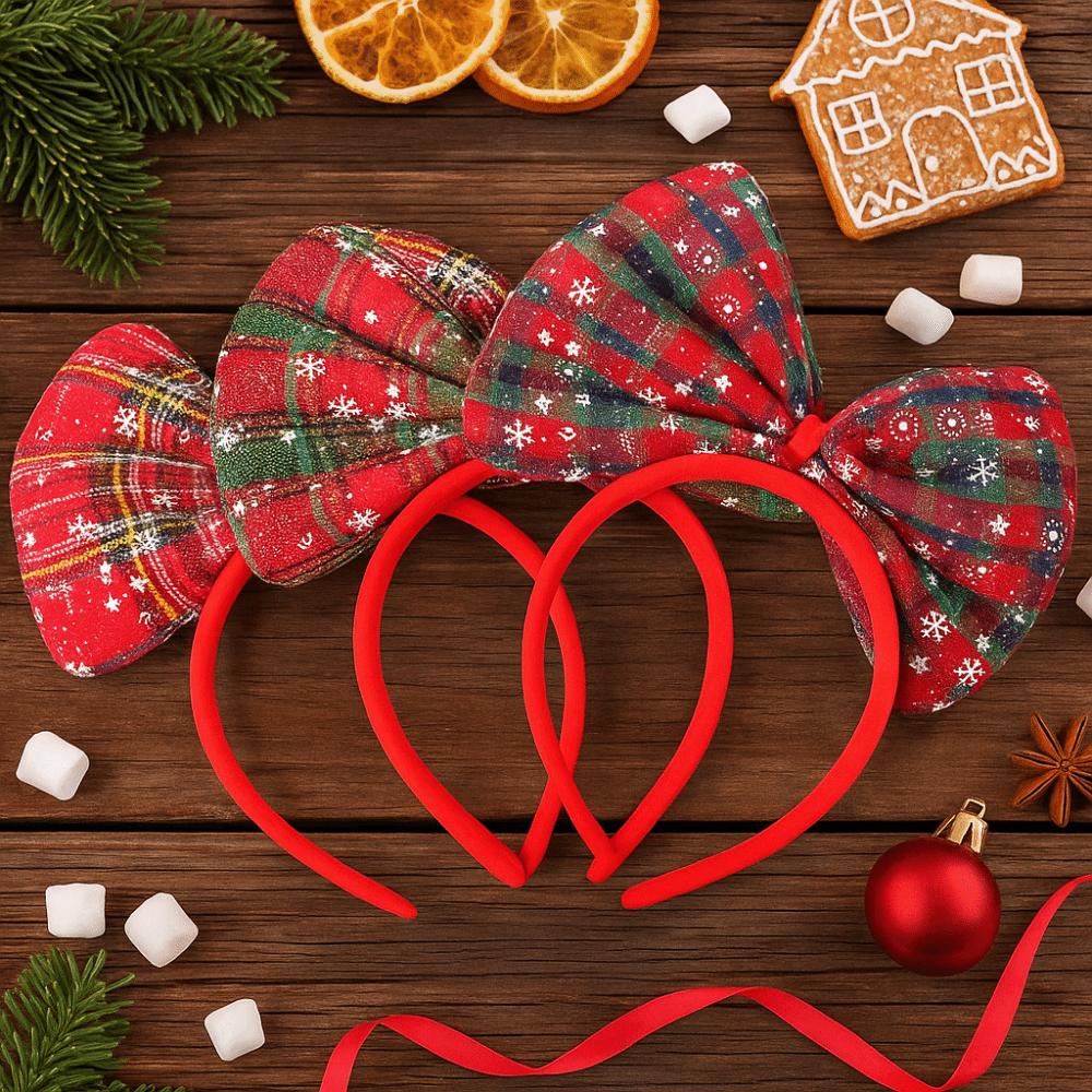 Cute Christmas Themed Headband Shiny Cosplay Hairband  Merry Christmas Decorations