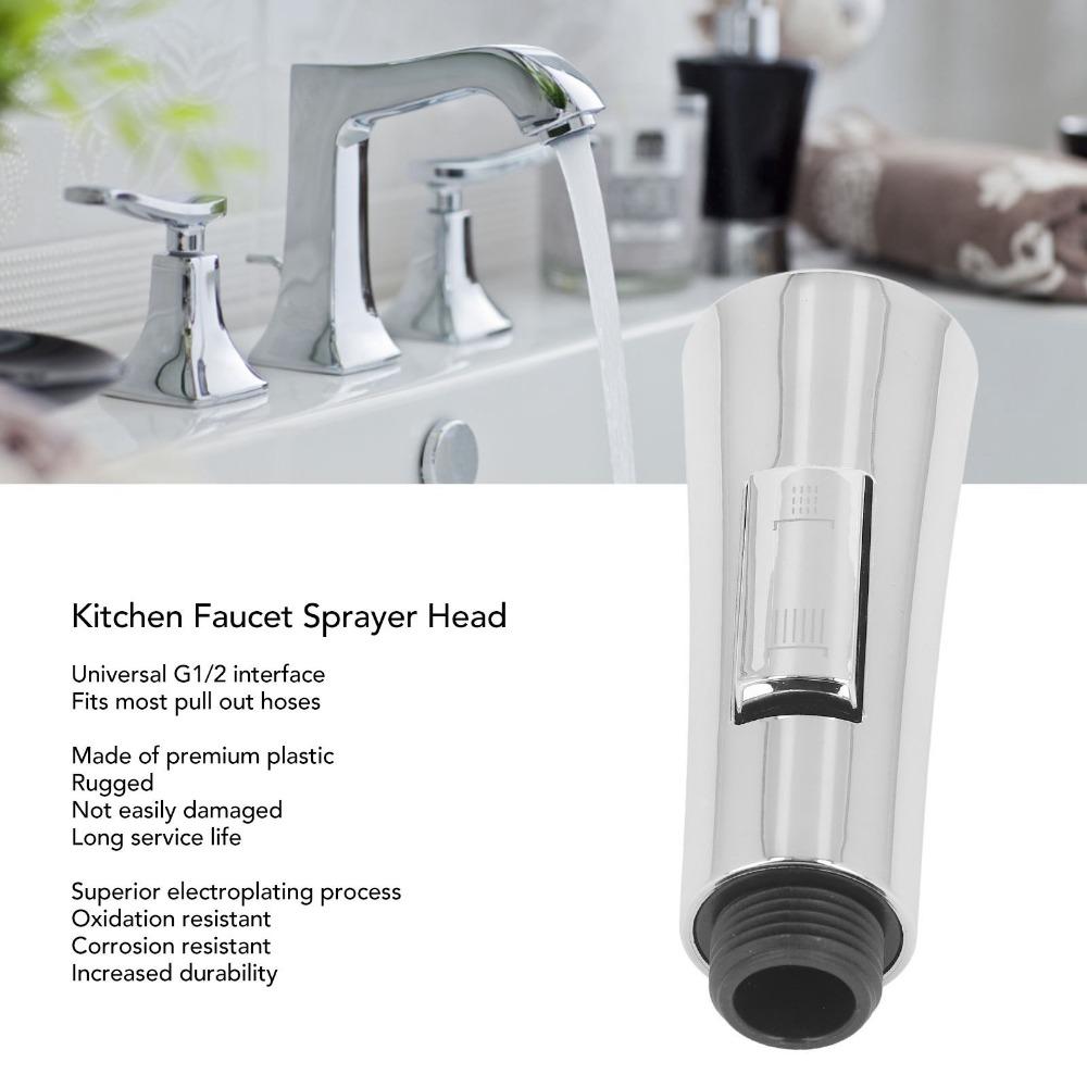 Pull Down Faucet Head Pull Out Sprayer Head Durable Sprayer Nozzle Mobile Home