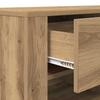 TV Cabinet in Artisan Oak Finish 100 x 35 x 40 cm Particleboard