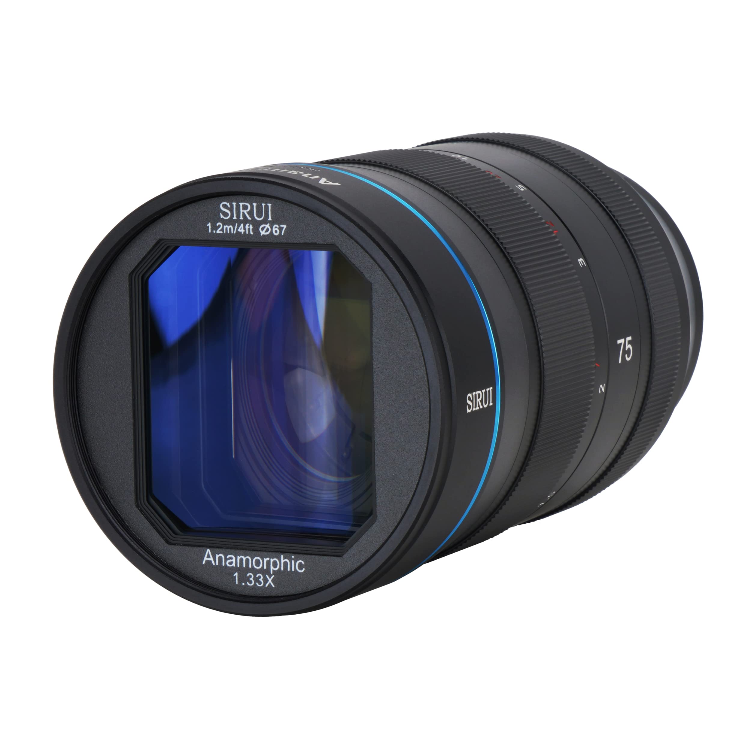 

SIRUI 75mm S35 Anamorphic RF F1.8 1.33X [] чорний