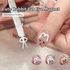 Cat Eye Nail Magnet Combined Flexible Iron Wire For Creating Rabbit Shapes On Nails Uv Gel Nail Art Manicure Tools