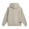 Li Ning BADFIVE Sweatshirts Men's Rugged Brown Gray Hooded Thickened Regular AWDV877-6