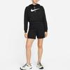 Nike Sportswear Hoodie With Letter Print Pullover Sweatshirt Women Tops Black White DJ1124-010