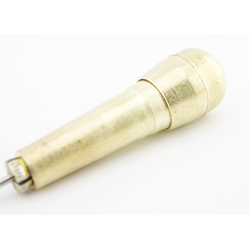 1 sada Měděné šídlo Horní boty Kužel Měděná rukojeť Háček Dutá jehla Podrážka Jehla Kužel Šitá taška Oprava bot