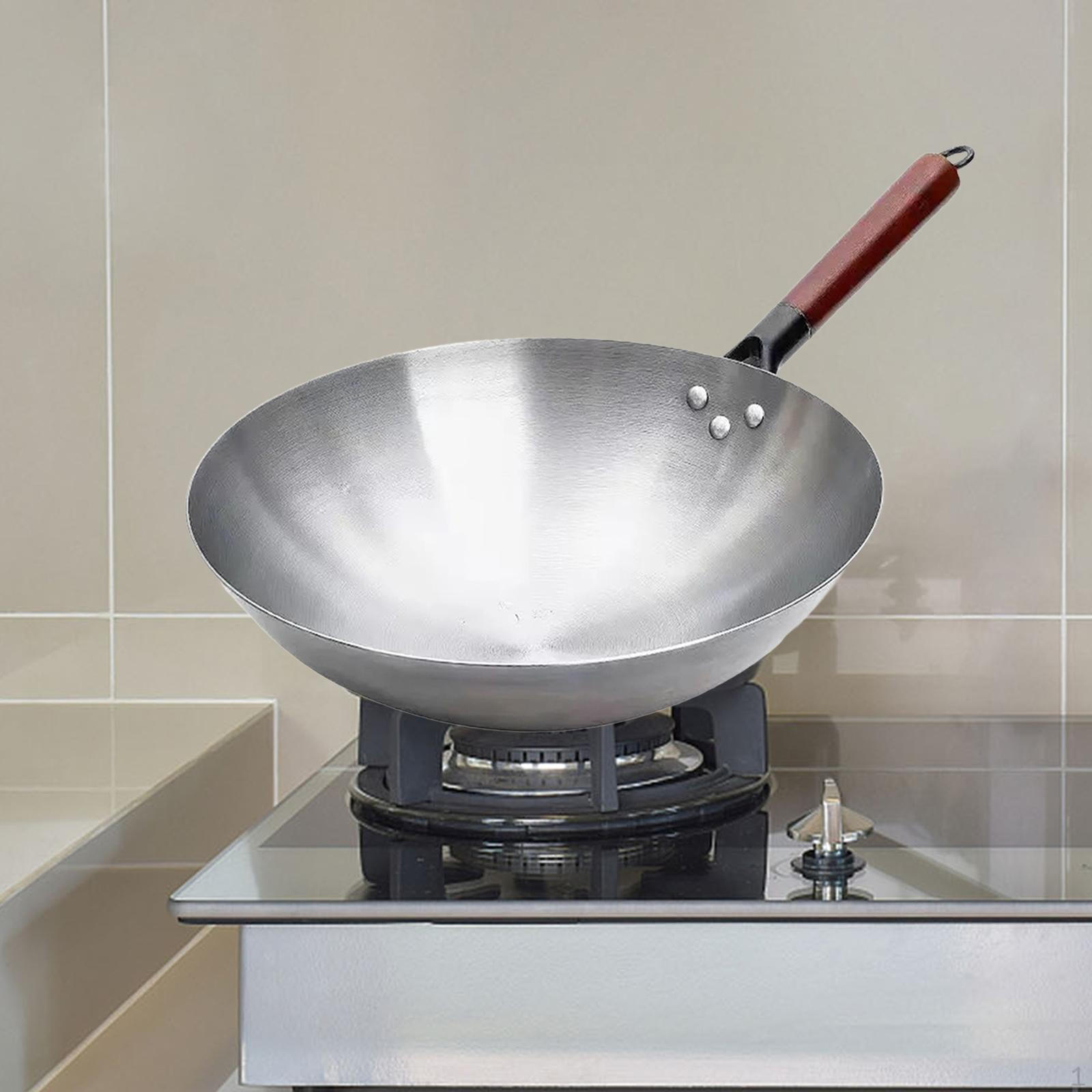 

Сковорода-утюг с удобной ручкой Egg Lightweight Home Use Multipurpose Wok 34cm