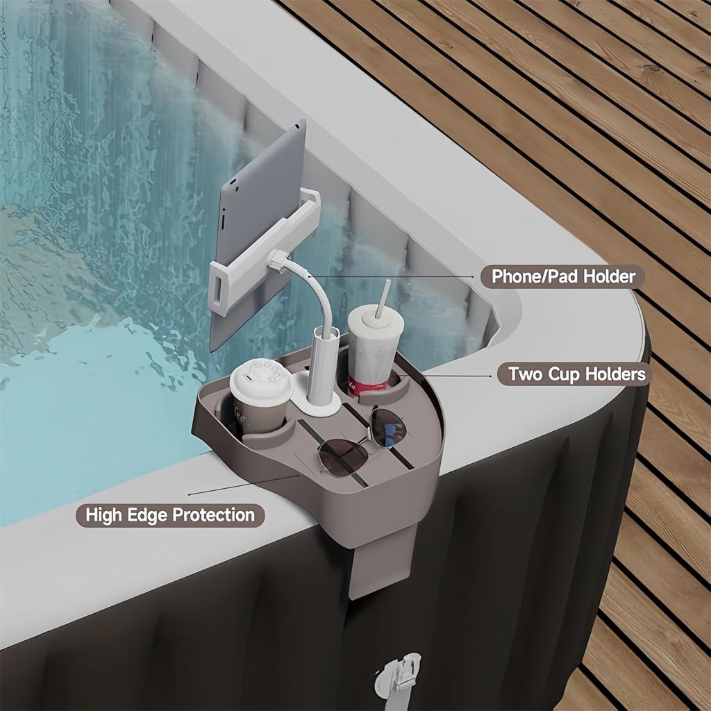 Phone Holder With Cup Holder