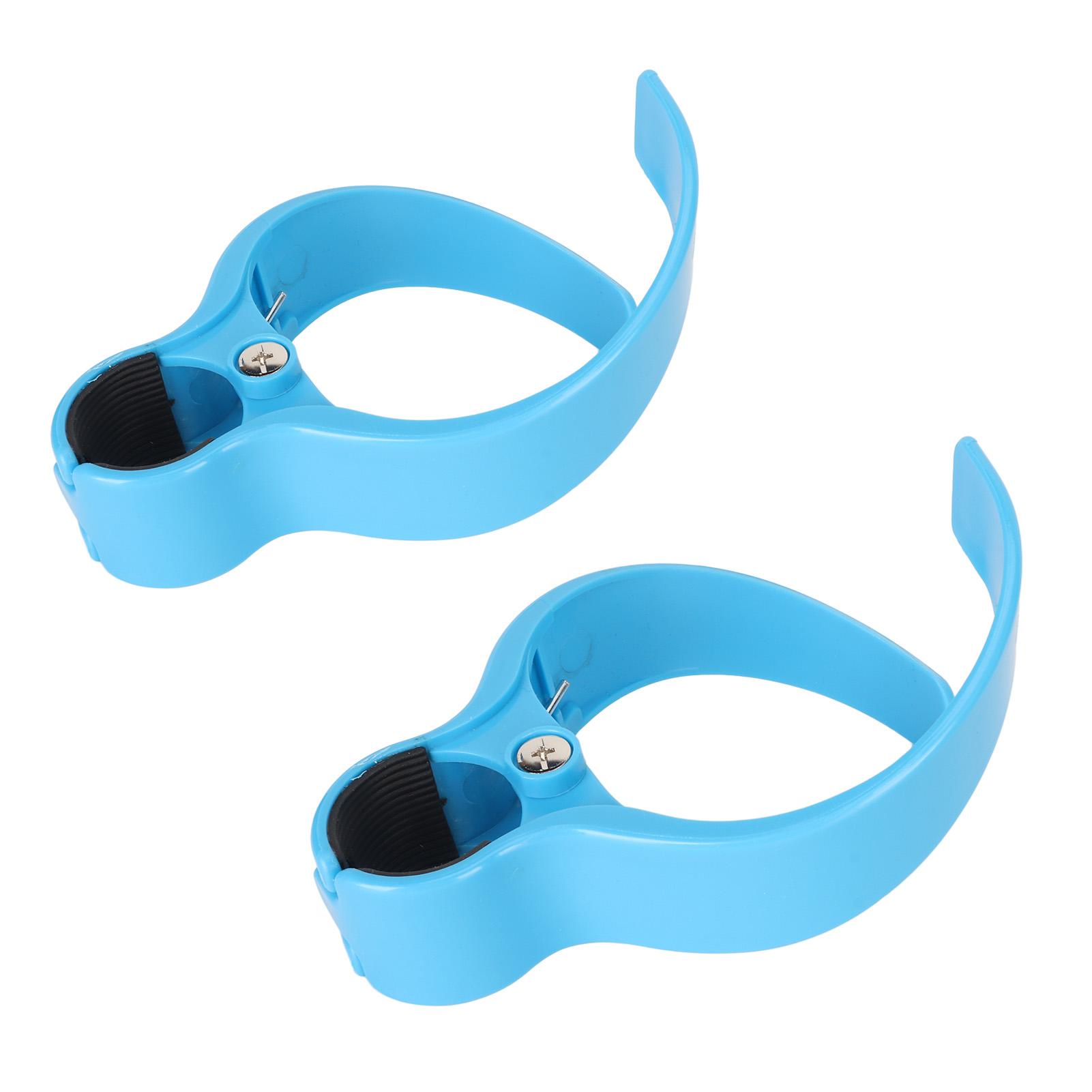 

2 шт. подстаканник для автобуса, синий, прочный, ABS, простая установка, держатель для коляски без помощи рук для кофе