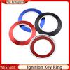 4 Farben Auto Motor Start Stop Aufkleber Abdeckung Trim Dekoration Ring für Ford Ecosport 2013 - 2017 Auto-Styling