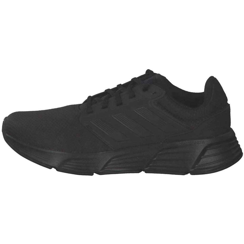 Galaxy 6 Running Shoes, Core Black/Core Black/Core Black (GW4138), Size 25.0 Cm