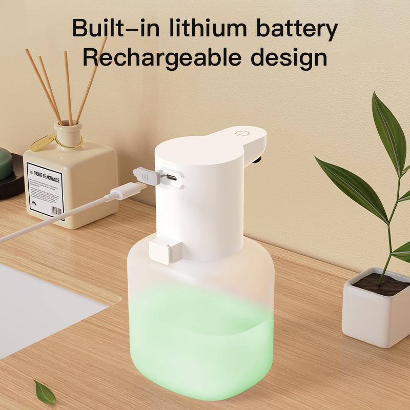 500ML Intelligent Automatic Senor Soap Dispenser Rechargeable 4Gears Foam/Gel Model Smart Hand Washing Machine For Hotel School