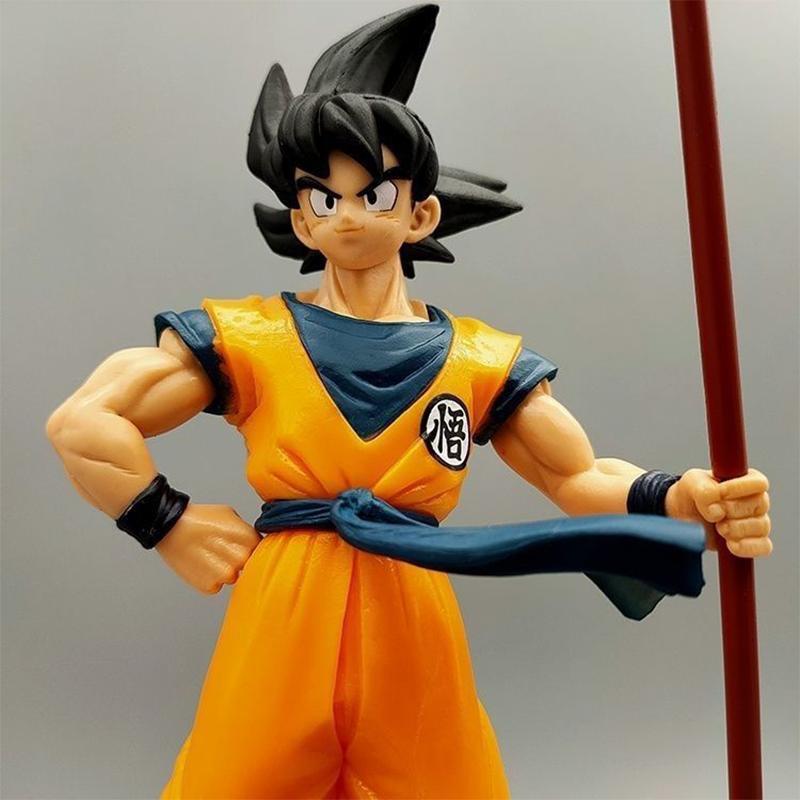 22 cm Goku Actionfigur Dragon Ball Son Goku Super Saiyan Animefigur Modell Gaver Samlefigurer for Barn