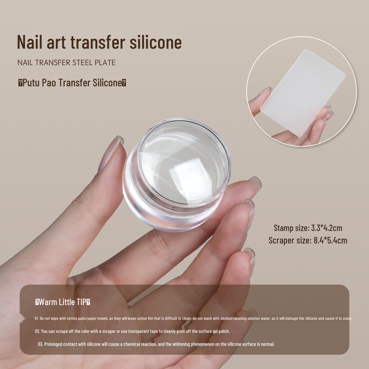 

Пластина для стемпинга Goya Nail Art: Кружево, Бабочка, Цветочные мотивы с силиконовым штампом