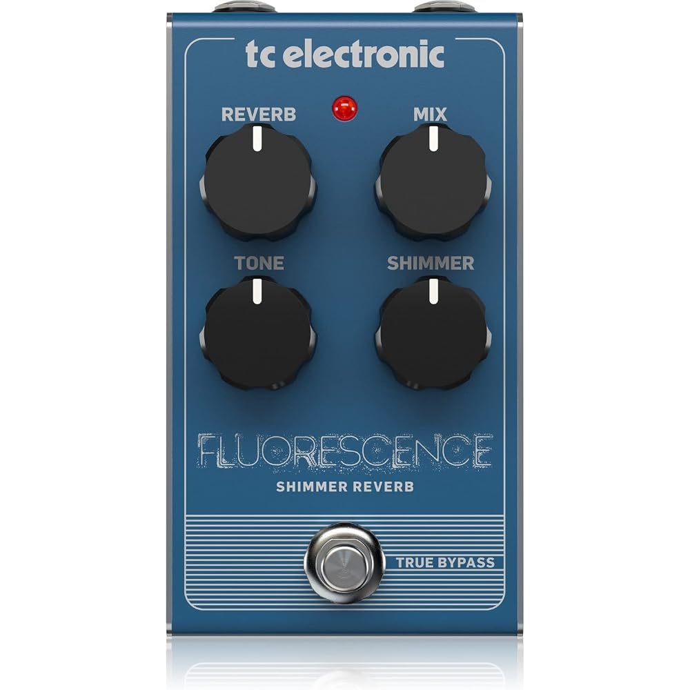 tc electronic Compact Effects Pedal, Reverb, FLUORESCENCE SHIMMER REVERB [Domestic Genuine Product]