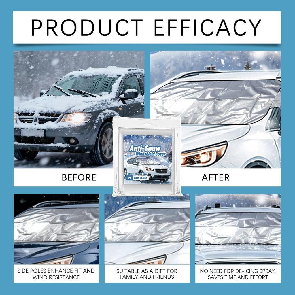 Windshield Cover For Ice And Snow Dustproof Thickened Auto Accessories Car Window Covers For SUVs All-Weather Outdoor Winter