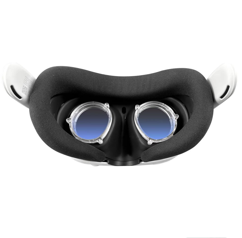 SHEAWA for Meta Quest 3 Myopia Left and Accessories Lens, -5.5, Right, Lightweight, Compatible,