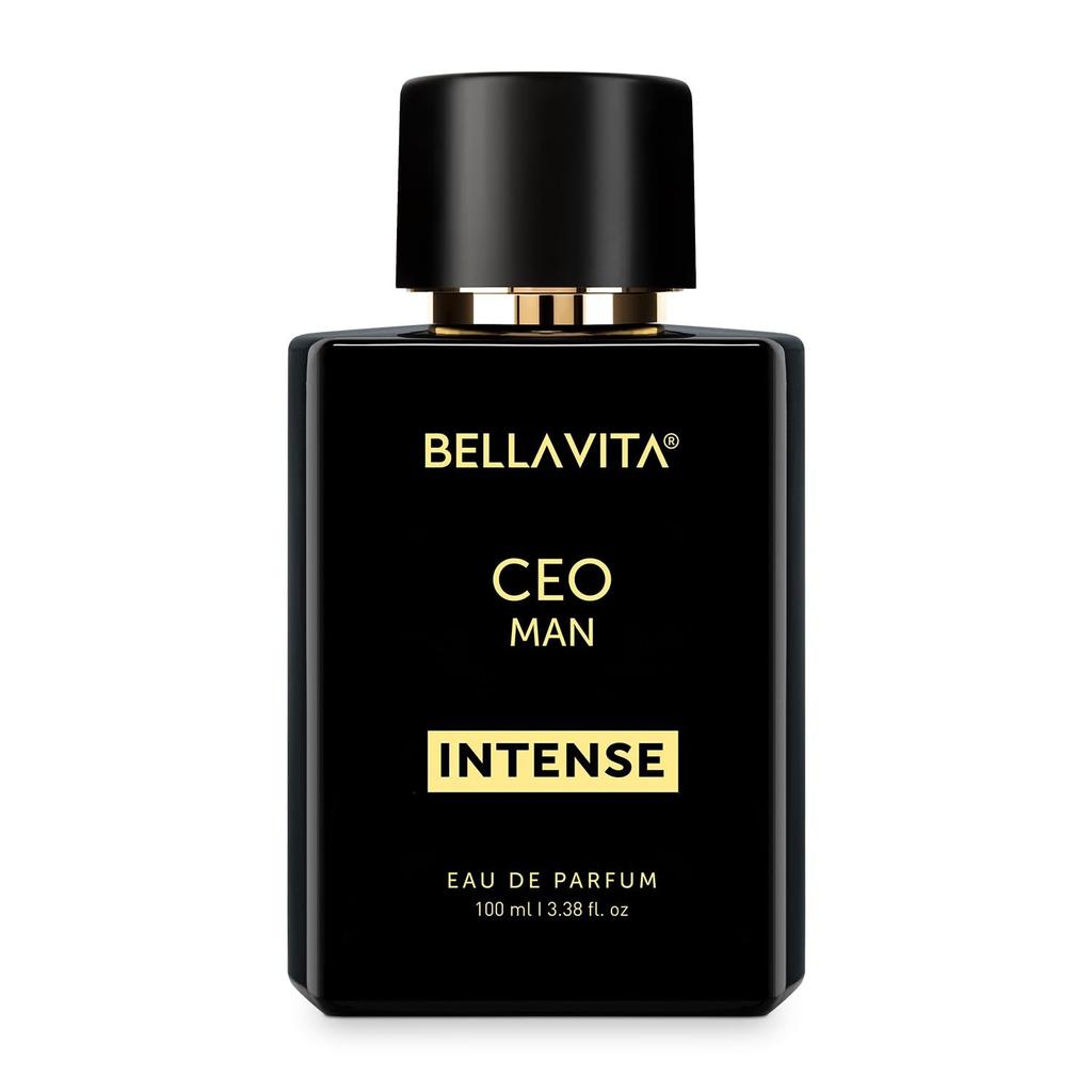 Bella Vita Luxury CEO Men Intense Long Lasting Perfume for Man|Bergamot, Lavender & Orchid | Citrus, Woody and Musky Premium Fragrance Scent