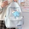Schoolbag Japanese Versatile College Student Schoolbag Female, High Value Lightweight Travel Small Backpack Ins Wind Junior High School Girls Backpack