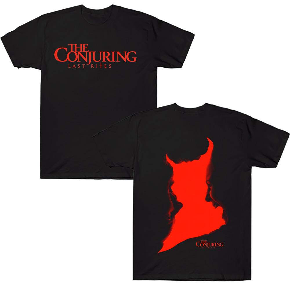 

The Conjuring Last Rites New Thriller Graphic T Shirts Unisex Short Sleeved Casual Tee Tshirt Hip Hop Women Men Streetwear Tops 4XL
