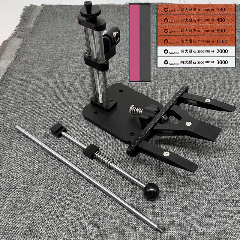 Professional Fixed-angle Knife Sharpener, Diamond Whetstone Set, Accurately Adjusts The Sharpening Angle, 360°Rotating Knife