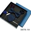 Men's Formal Tie & Pocket Square Eight-Piece Gift Set - High-End Wedding & Business 