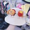 Adjustable Hamburger Fisherman Hat Breathable Cartoon Sunshade Hat Sunscreen Basin Cap  Camping