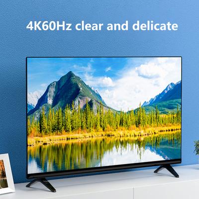 Adaptér Displayport na -Kompatibilní 4K/1080P DP Samec na Samici -Kompatibilní Převodník Video Audio Kabel HD Kabel pro PC TV