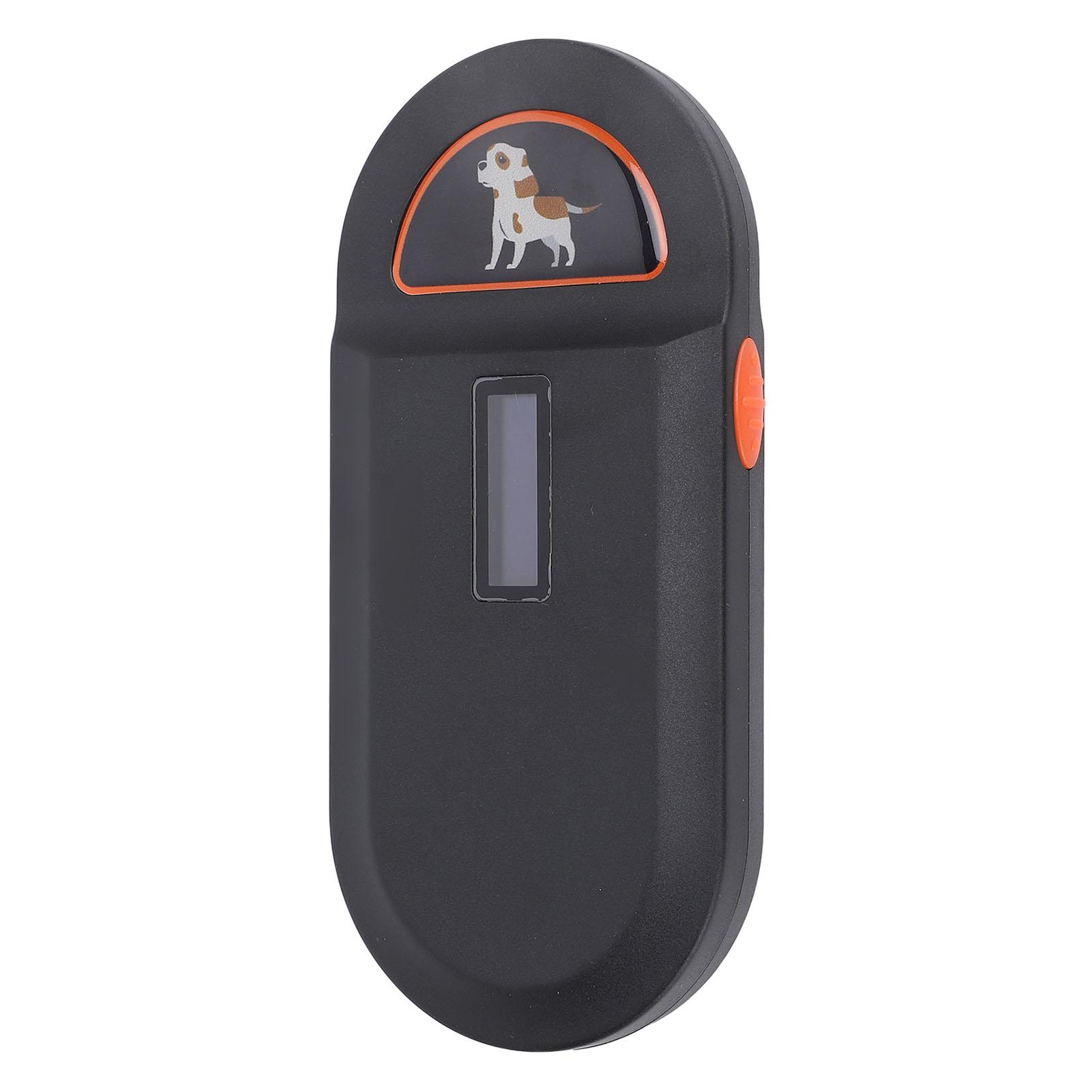 

Зчитувач мікрочіпів для домашніх тварин USB 128 Зберігання даних FDX Сканер-зчитувач ID-тегів чіпів для тварин для собак і котів Білий чорний