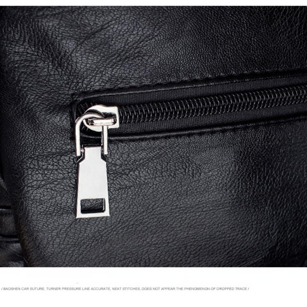 Женский рюкзак из мягкой кожи большой вместимости — фото 11