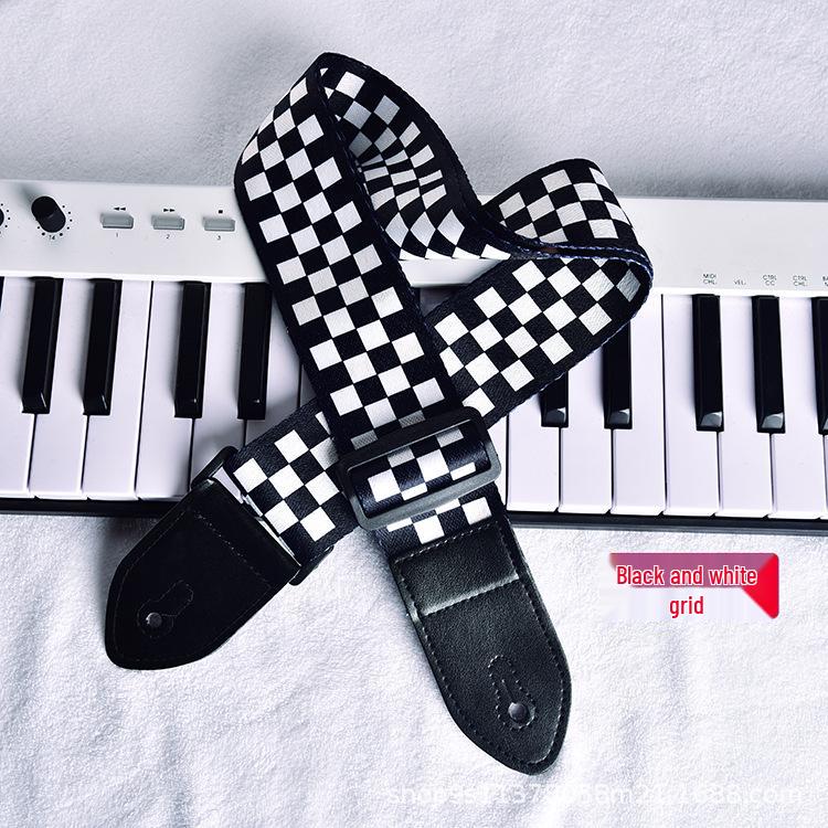 Adjustable Crossbody Strap for Guitars and Ukuleles - Unisex