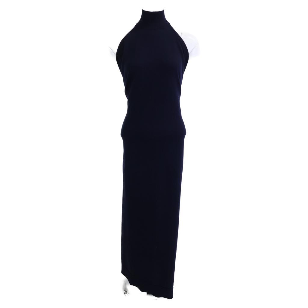 FENDI Navy FZDB93 A0EZ 23-year-old knit dress 40 NavyUsed
