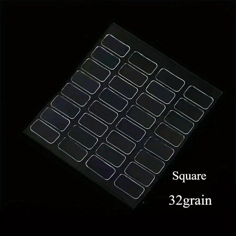 

60/32 шт. Блайнд-бокс неинверсивный клейкий стикер нано двухсторонний клей без следов, пропитанный в коробке для хранения и демонстрации Pop Mart