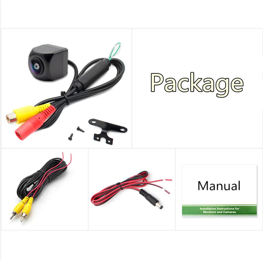 170° 1080P HD Fisheye Lens Star Night Vision Car Reverse Backup Rear View Camera