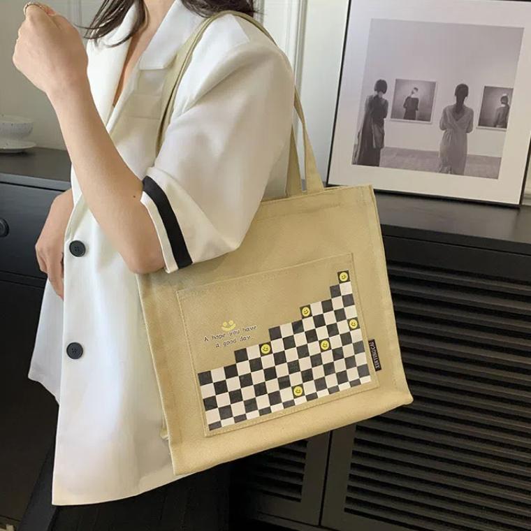 Модные дизайнерские брендовые холщовые сумки для женщин — фото 14